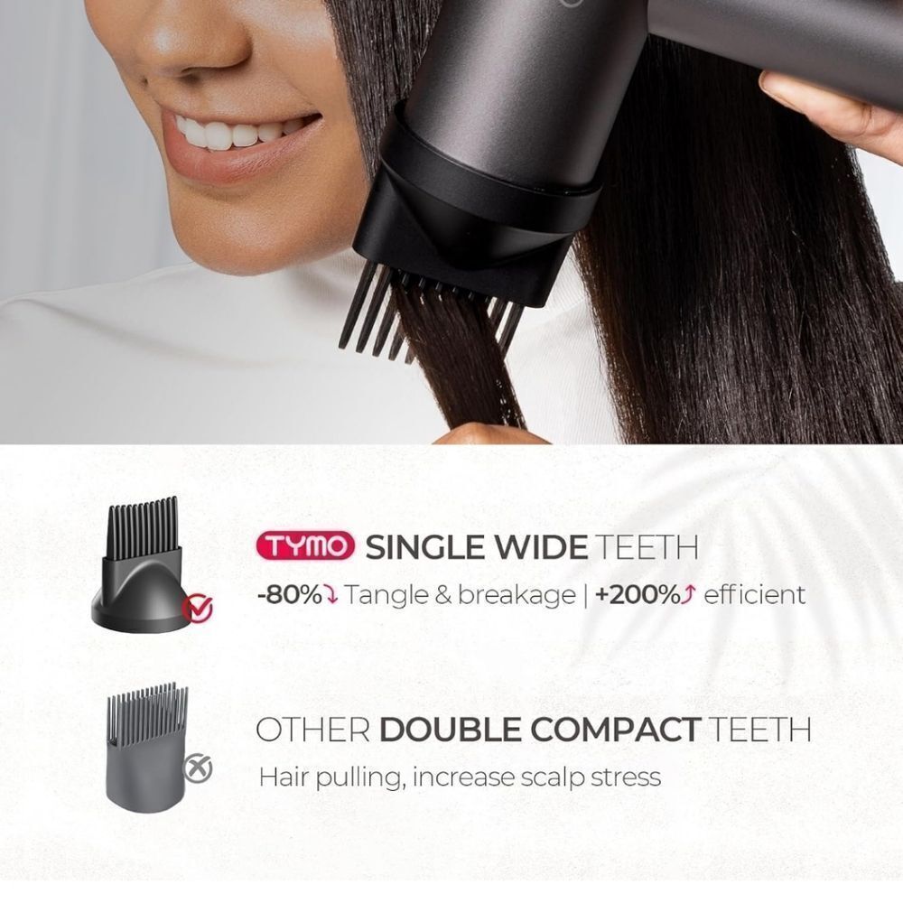 TYMO Hair Dryer with Diffuser - Picture 7 of 8
